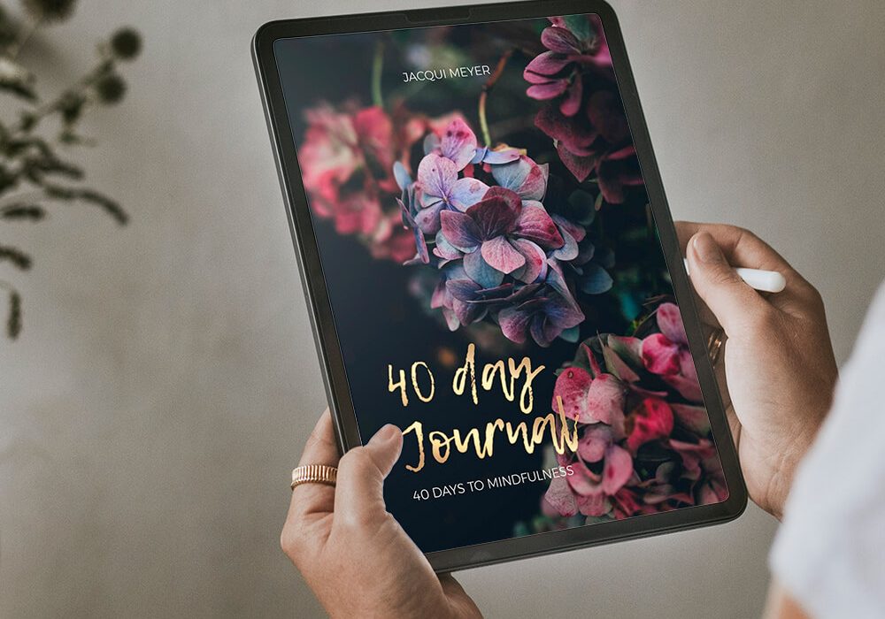 40 Day journal digital download _ Jacqui Meyer