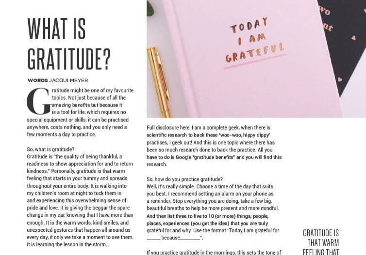 The Midlands Magazine gratitude article